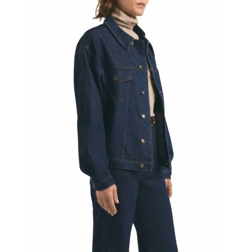 NEW FAVORITE DAUGHTER the otto boyfriend jacket in pepper - Picture 3 of 7